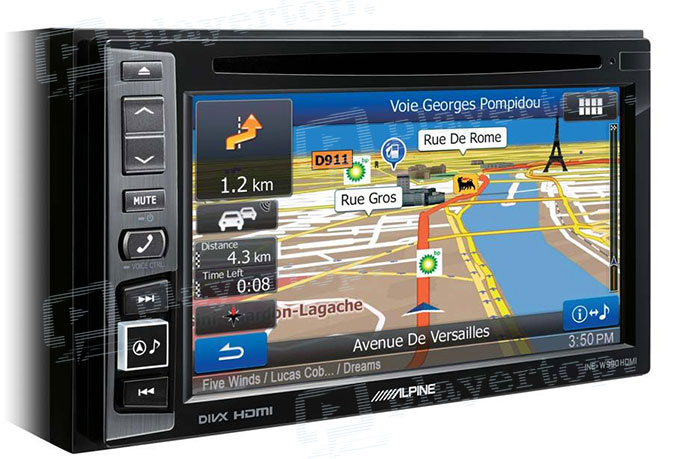 GPS autoradio